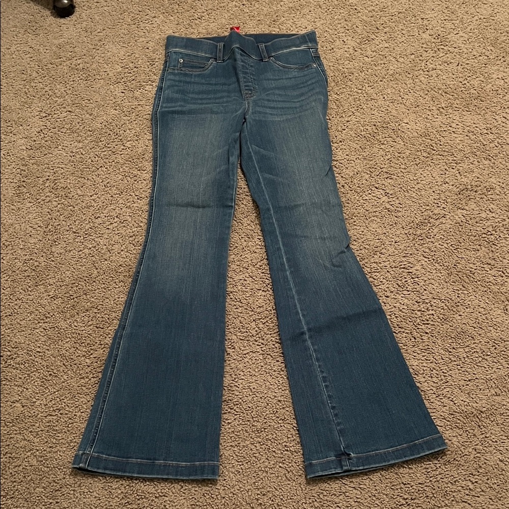 SPANX Classic Blue Flare Jeans